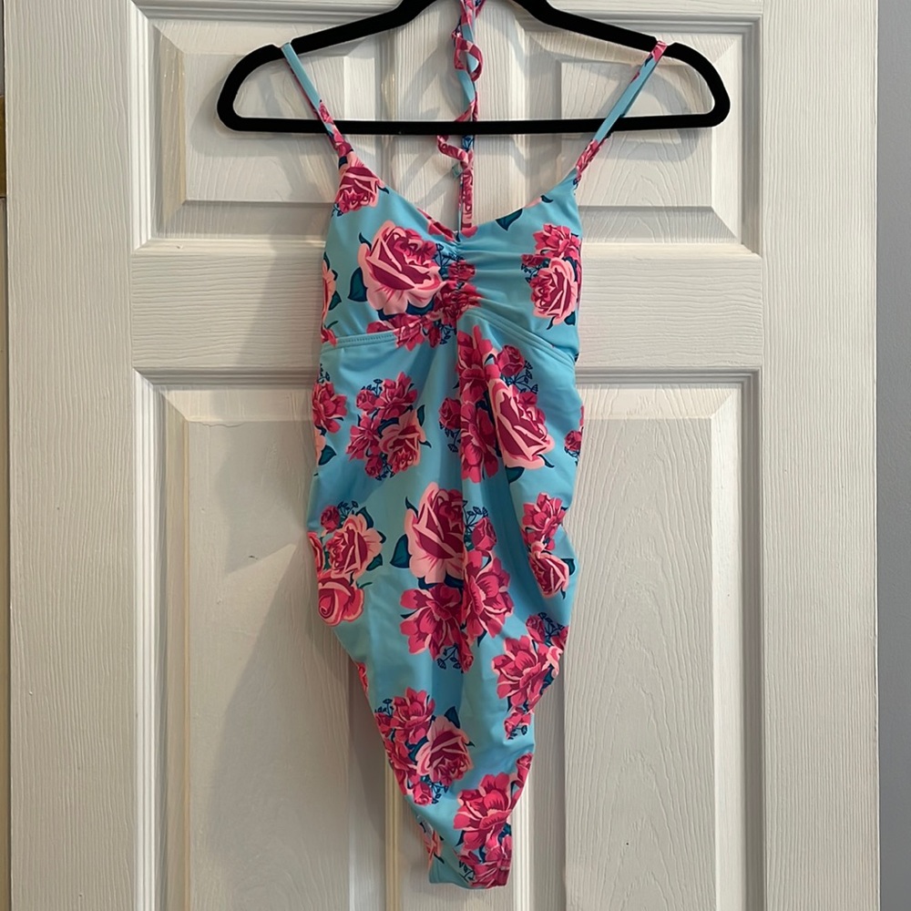 Pink Blush Maternity Bathing Suit